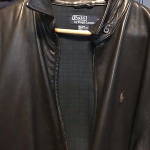 Lightly used Ralph Lauren soft leather jacket